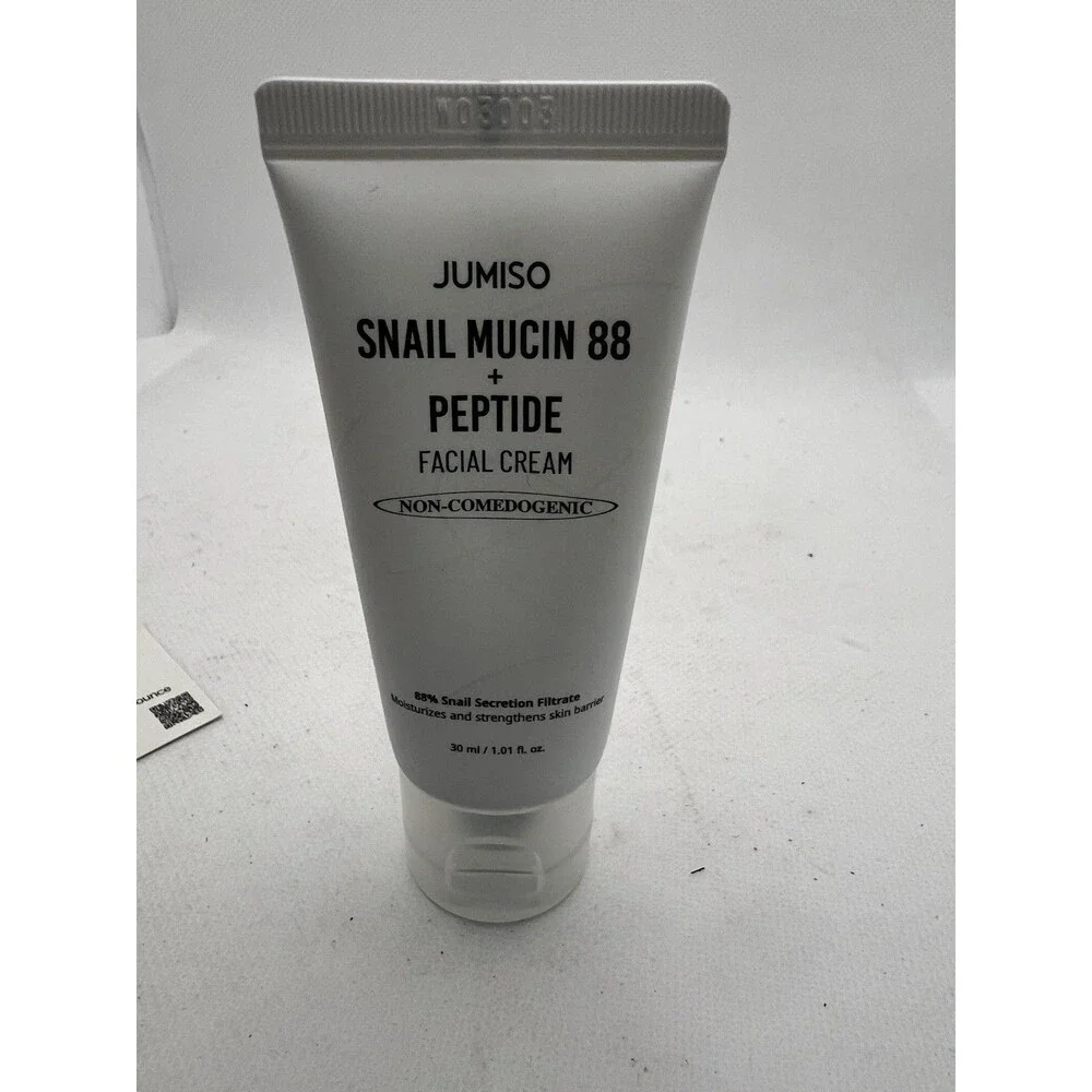 JUMISO Snail Mucin 88 + Peptide Facial Cream 30ml 1.01 oz K-Beauty